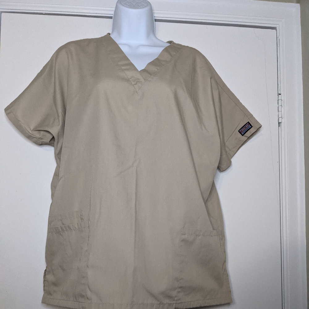 Scrub top beige Cherokee medium